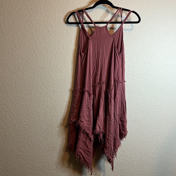 Free People Tattered Up Shred slip dress, size extra small. - Picture 6 of 10